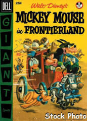 Walt Disney's Mickey Mouse in Frontierland © 1956 Dell